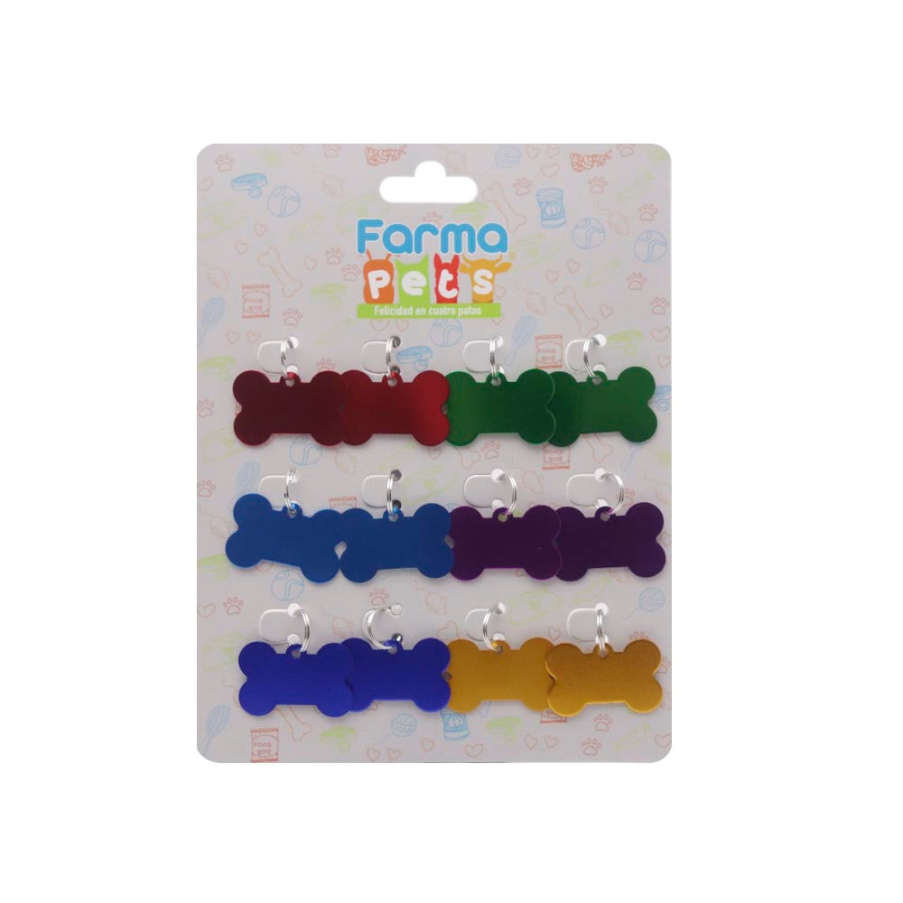 PLACA PARA MASCOTA MARCA FARMAPETS