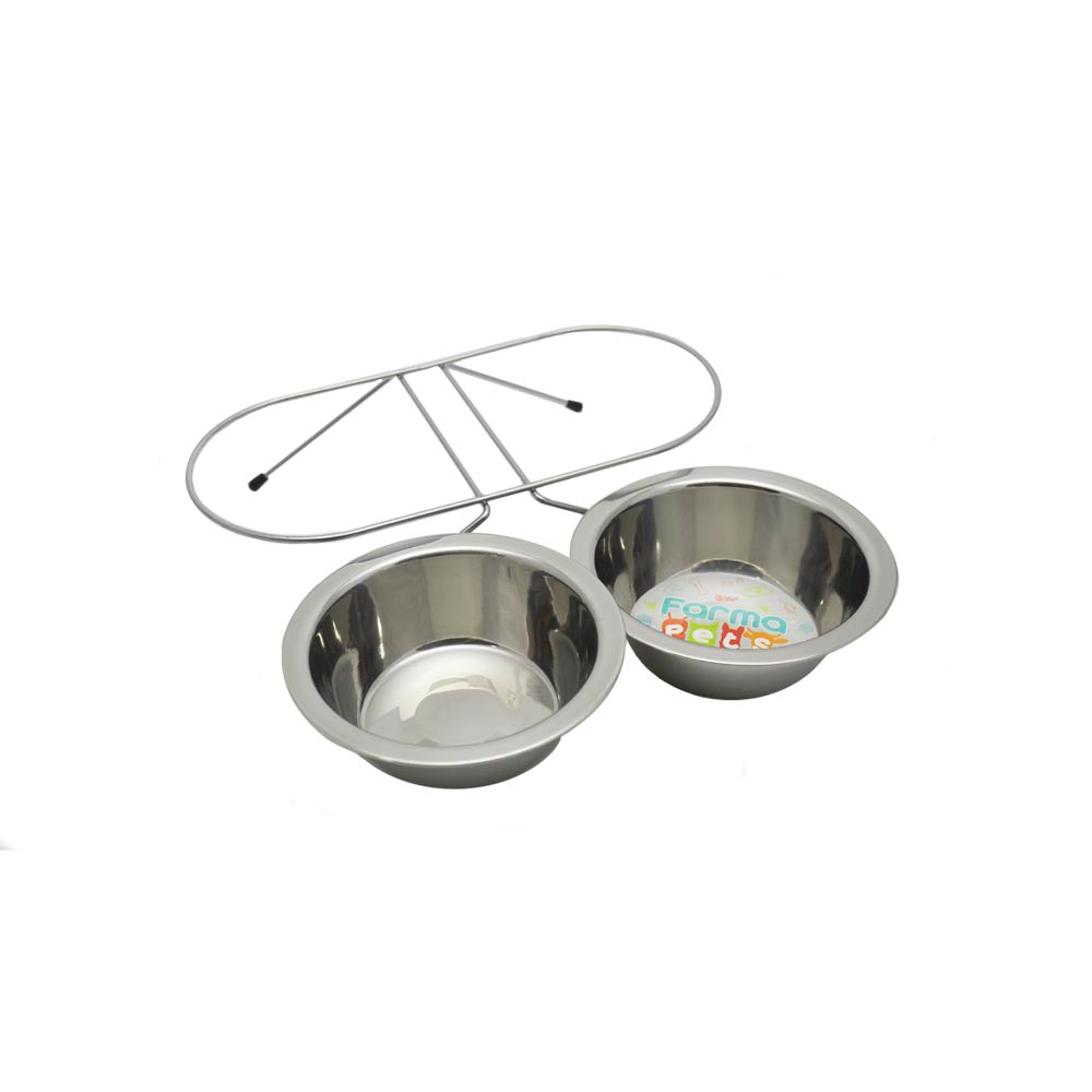COMEDERO DOBLE FARMA PETS